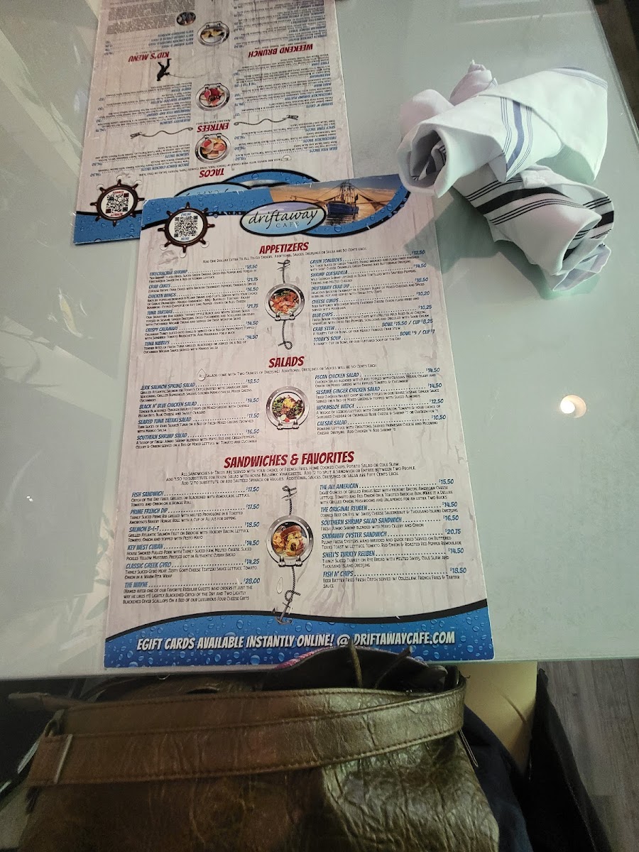 Driftaway Cafe Menu - Image 4