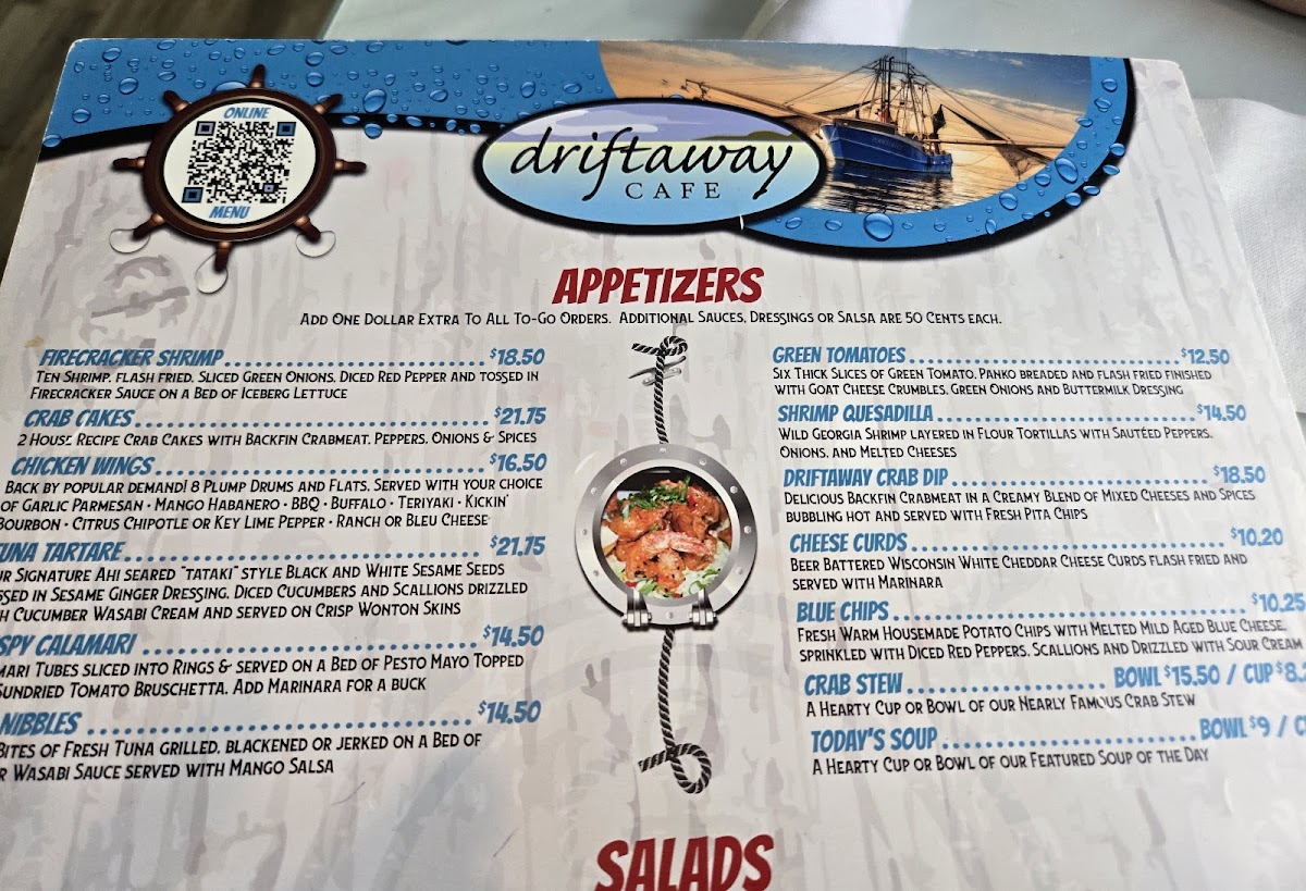 Driftaway Cafe Menu - Image 5